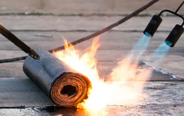 Nappa asphalt flat roofing repairs